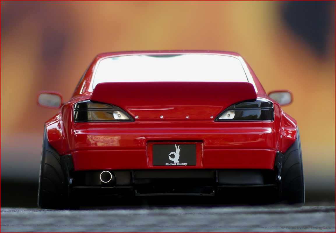 1:18 Nissan Silva S15 RocketBunny Breitbau 2014 Clean Optik + OVP